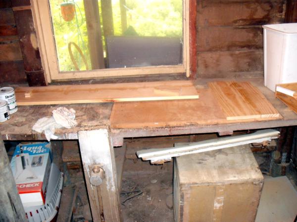 Remove Old Work Bench
