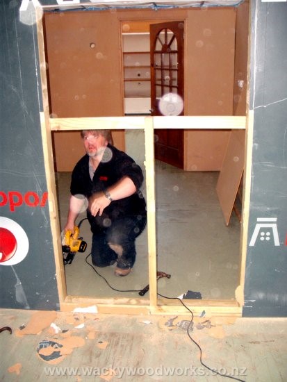 cut door way