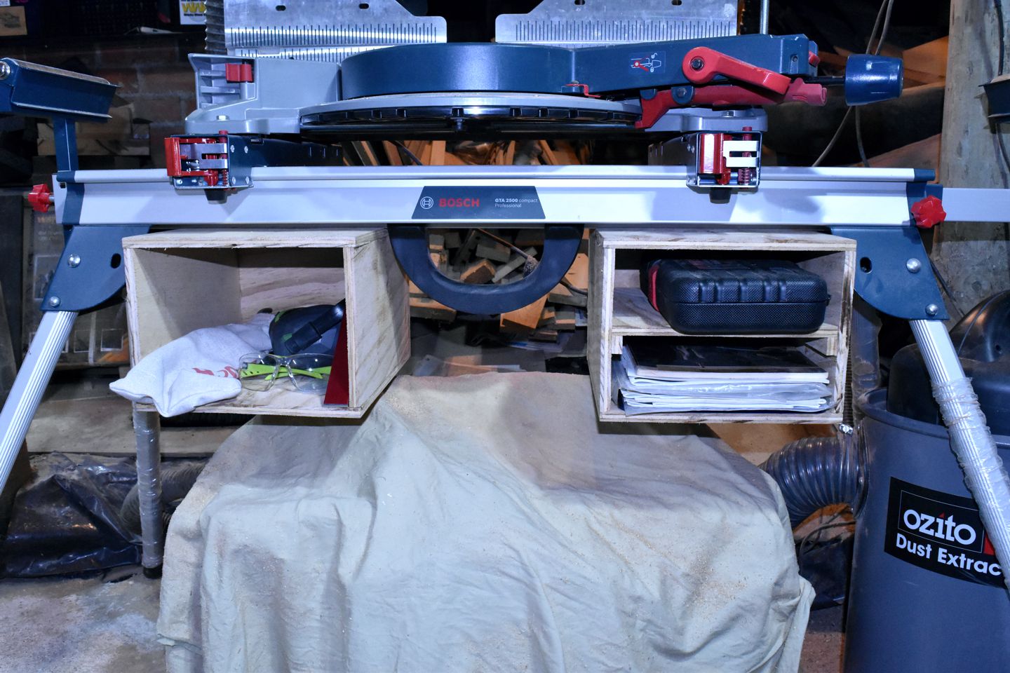 Mitre Saw Stand Shelves