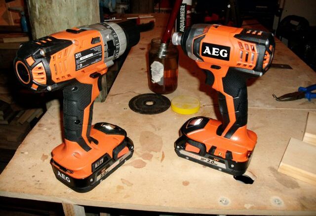 AEG IMpact Driver and Drill